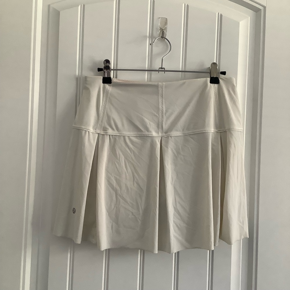 Lululemon Tennis Skirt White Tall